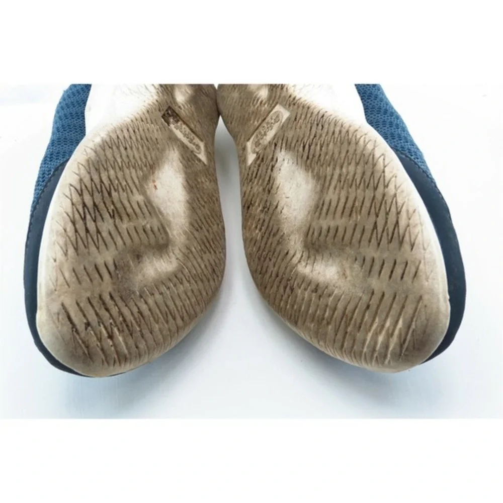 Dr. Scholl's Women's Walking Shoes Size 7.5 Blue Mesh Elastic‎ Lightweight